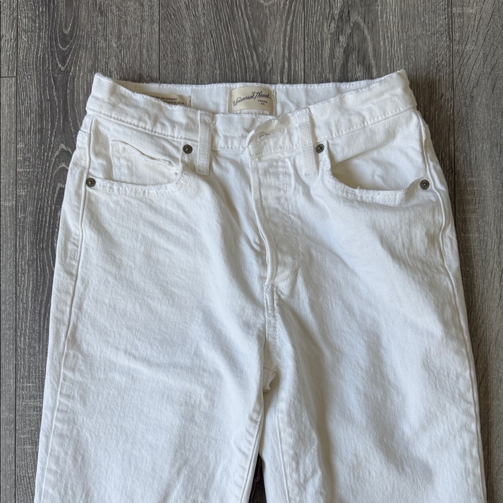 Universal Thread Cream High Rise Jeans - Picture 4 of 6